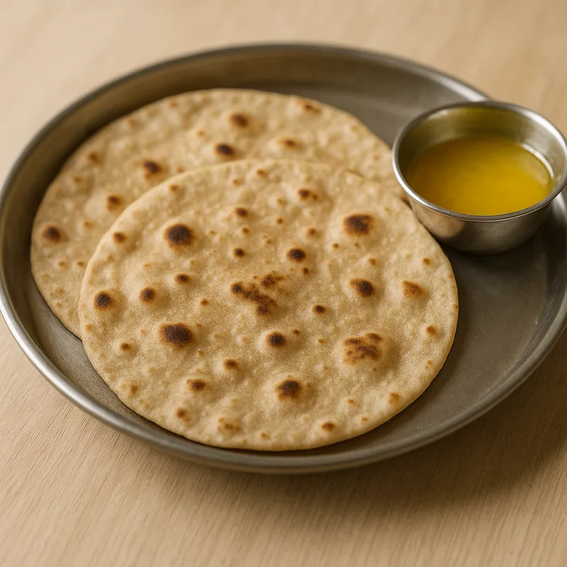Wheat Chapati — 2 medium chapatis